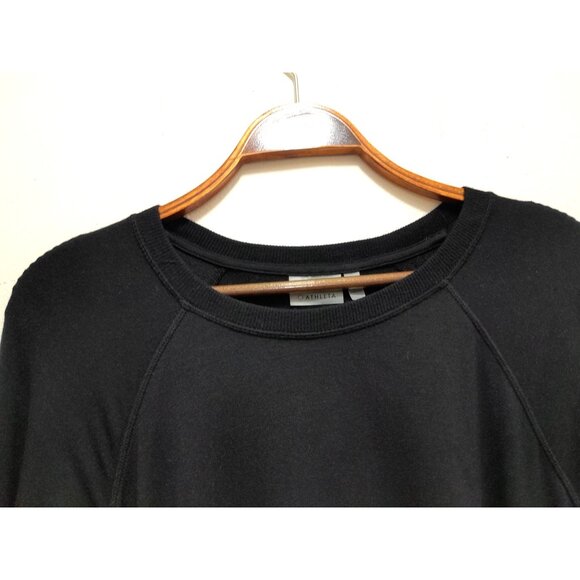 Athleta Womens Stretch Side Split Thumbholes Size Small Athleisure Sweatshirt - Picture 2 of 9